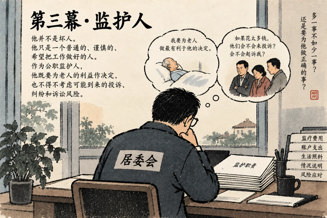 当老人沉默以后,谁在替他说话? — 原文配图